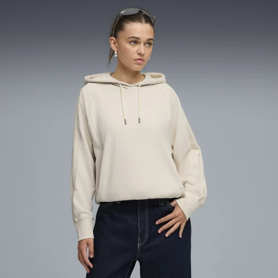 Zdjęcie produktu PUMA Damska bluza z kapturem HER o kroju oversize, Odzież, Biały