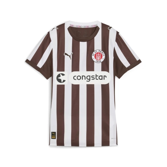 Zdjęcie produktu PUMA Damska koszulka domowa FC St. Pauli 25/26, Akcesoria, Brązowy
