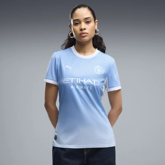 Zdjęcie produktu PUMA Damska koszulka domowa Manchester City 26 / 27, Akcesoria, Niebieski