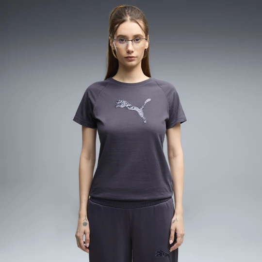 Zdjęcie produktu PUMA Damska koszulka Essentials Sequins, Odzież, Szary
