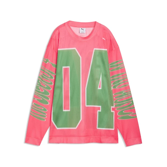 Zdjęcie produktu PUMA Damska koszulka Flau'jae Oversized z długim rękawem, Akcesoria, Różowy