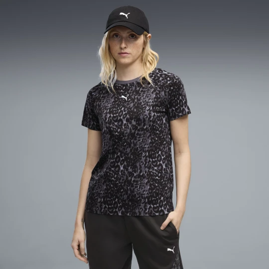 Zdjęcie produktu PUMA Damska koszulka Graphics Animal Printed, Odzież, Szary
