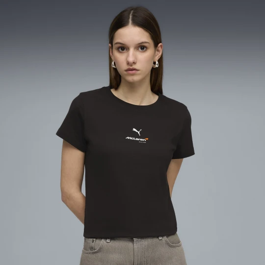 Zdjęcie produktu PUMA Damska koszulka McLAREN RACING Essentials, Odzież, Czarny