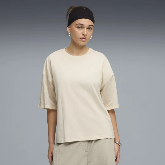 Zdjęcie produktu PUMA Damska koszulka oversize HER, Odzież, Biały