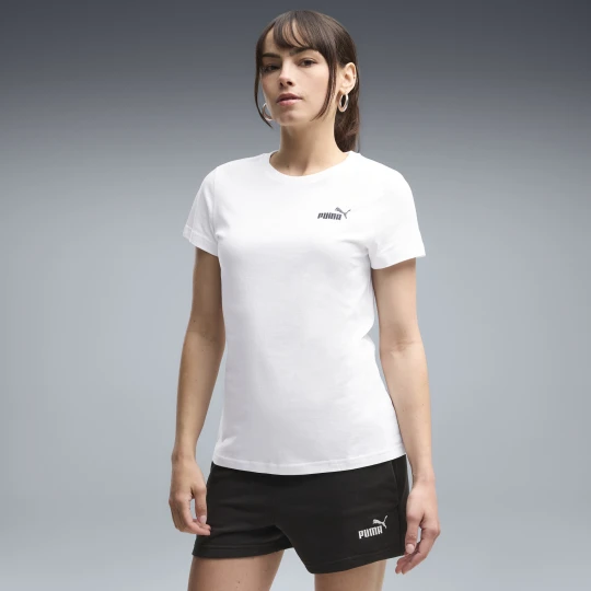 Zdjęcie produktu PUMA Damska koszulka z małym logo No. 1 ESS, Odzież, Biały