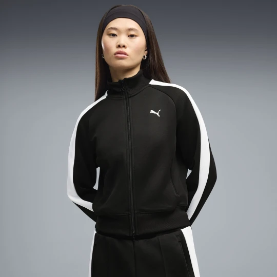 Zdjęcie produktu PUMA Damska krótka kurtka dresowa T7 ALWAYS ON, Odzież, Czarny