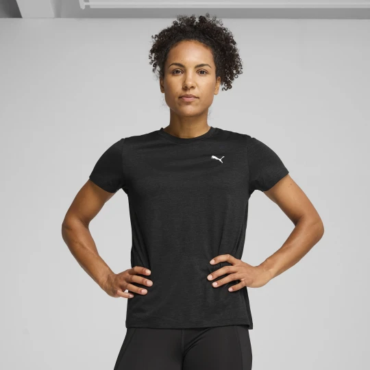 Zdjęcie produktu PUMA Damska melanżowa koszulka TAD ESSENTIALS, Odzież, Czarny