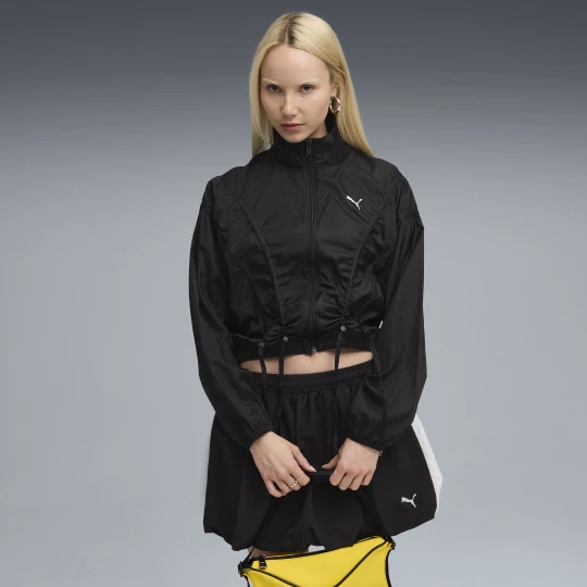Zdjęcie produktu PUMA Damska tkana kurtka oversize DARE TO, Odzież, Czarny