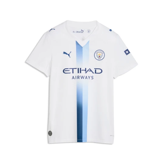 Zdjęcie produktu PUMA Damska trzecia koszulka Manchester City 26 / 27, Akcesoria, Biały