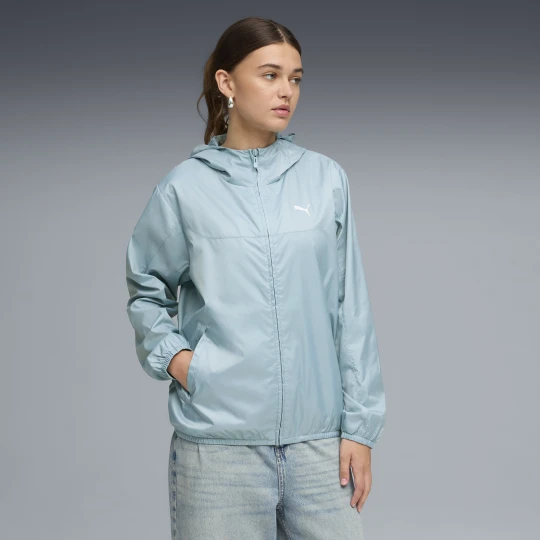 Zdjęcie produktu PUMA Damska wiatrówka o standardowym kroju Essentials, Odzież, Niebieski