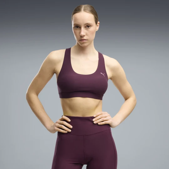 Zdjęcie produktu PUMA Damski stanik treningowy CLOUDSPUN, Odzież, Czerwony