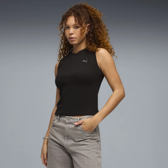 Zdjęcie produktu PUMA Damski top bez rękawów HER, Odzież, Czarny
