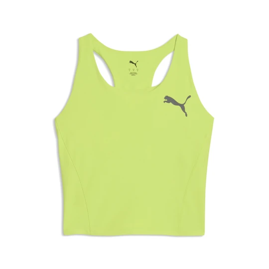 Zdjęcie produktu PUMA Damski top do biegania Lightspeed o skróconym kroju, Akcesoria, Zielony