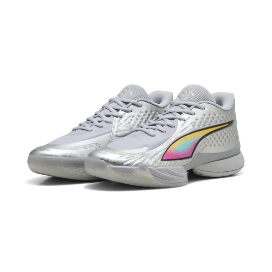 Zdjęcie produktu PUMA Damskie buty koszykarskie Stewie 5 Luminous, Akcesoria, Metaliczny srebrny