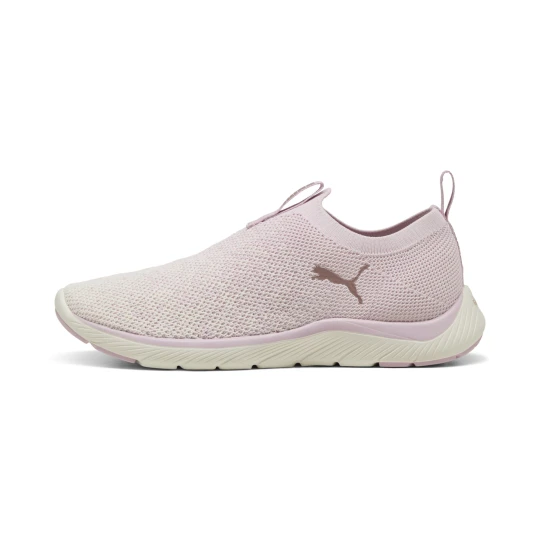 Zdjęcie produktu PUMA Damskie dzianinowe buty do biegania SOFTRIDE Remi, Buty, RÃ³Å¼owy beżowy