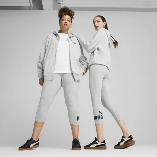 Zdjęcie produktu PUMA Damskie legginsy 3 / 4 z małym logo No. 1 ESS, Odzież, Szary