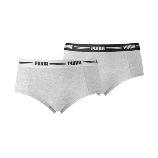 Zdjęcie produktu PUMA Damskie miniszorty dwupak, OdzieÅ¼, Szary