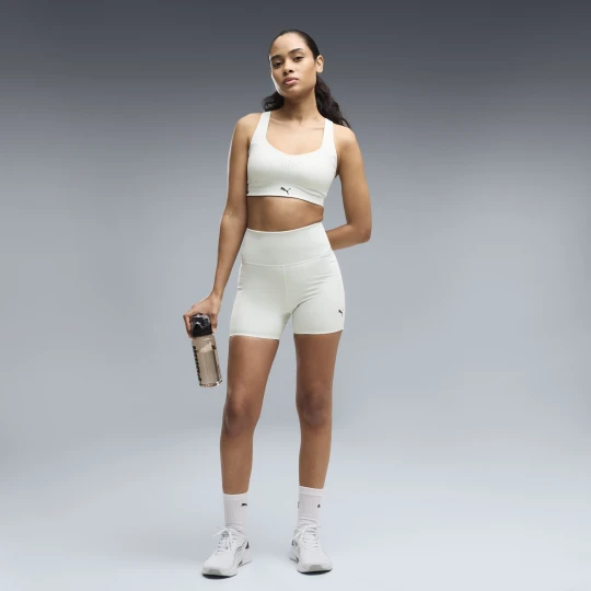 Zdjęcie produktu PUMA Damskie obcisÅ‚e szorty PWRMODE 4", OdzieÅ¼, Zielony