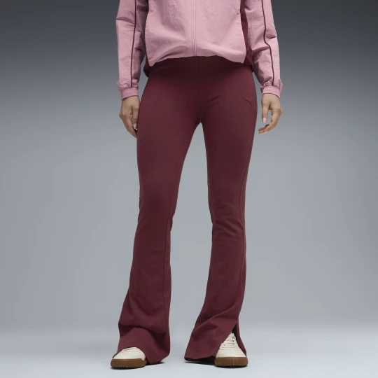 Zdjęcie produktu PUMA Damskie rozkloszowane legginsy HER z wysokim stanem, Akcesoria, Czerwony