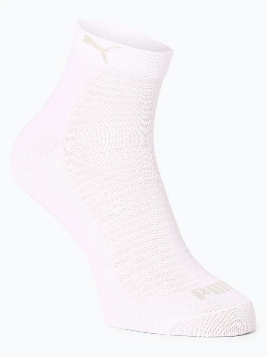 Zdjęcie produktu Puma skarpety do obuwia sportowego pakowane po 2 szt. Kobiety Bawełna biały