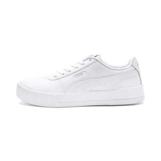 Zdjęcie produktu PUMA Damskie skÃ³rzane buty sportowe Carina, Buty, BiaÅ‚y