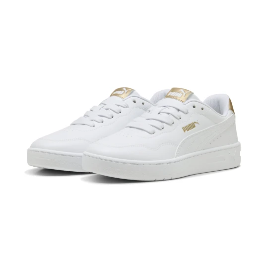 Zdjęcie produktu PUMA Damskie sneakersy Court Lally Metaliczny Glam, Akcesoria, Biały srebrny