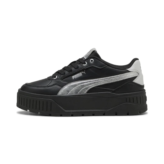 Zdjęcie produktu PUMA Damskie sneakersy Karmen II Idol Metaliczny Whisper, Buty, Czarny srebrny