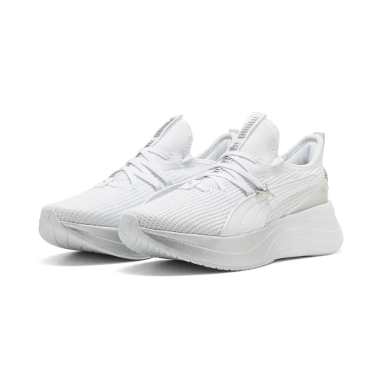 Zdjęcie produktu PUMA Damskie sneakersy SOFTRIDE Sabrina Polished Chrome, Akcesoria, Biały