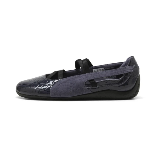 Zdjęcie produktu PUMA Damskie sneakersy Speedcat Ballet o fakturze skóry krokodyla, Buty, Szary