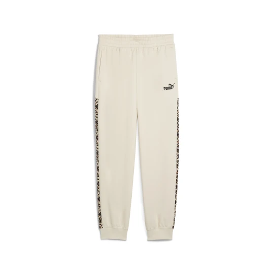 Zdjęcie produktu PUMA Damskie spodnie dresowe Essentials z wysokim stanem i zwierzęcym nadrukiem, Akcesoria, Biały