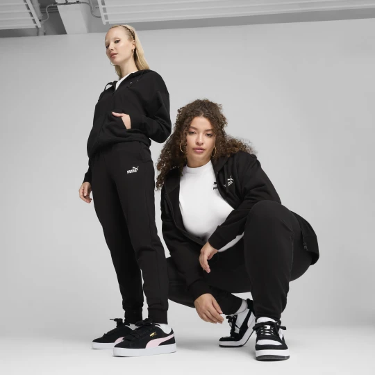 Zdjęcie produktu PUMA Damskie spodnie dresowe z maÅ‚ym logo No.1 ESS, OdzieÅ¼, Czarny