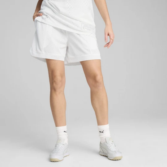 Zdjęcie produktu PUMA Damskie szorty do koszykówki Jer-She, Odzież, Biały