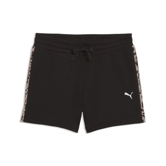 Zdjęcie produktu PUMA Damskie szorty Essentials 5" ze zwierzęcym nadrukiem, Akcesoria, Czarny