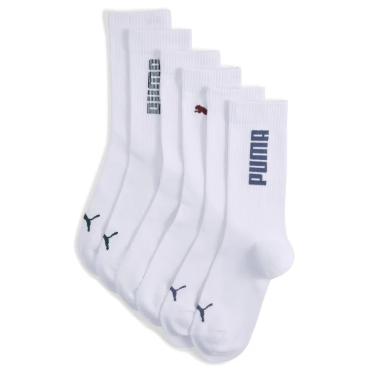 Zdjęcie produktu PUMA Długie skarpety unisex (3 pary), Odzież, Biały