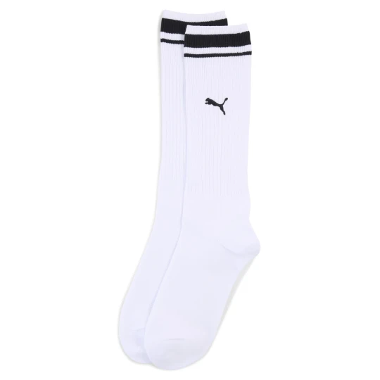 Zdjęcie produktu PUMA DÅ‚ugie skarpety unisex Heritage w paski (1 para), OdzieÅ¼, BiaÅ‚y