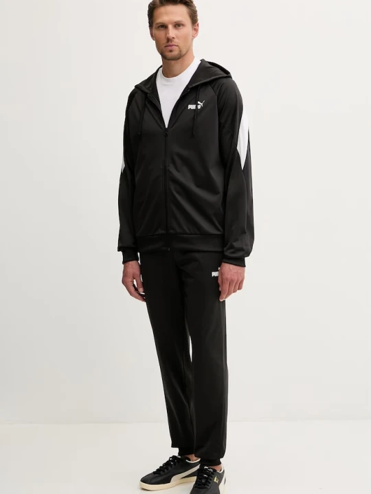 Zdjęcie produktu Puma dres męski Hooded Poly suit czarny