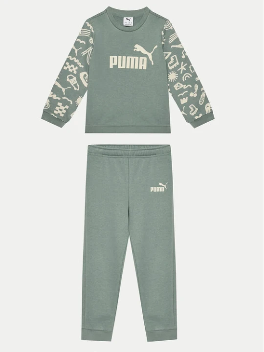 Zdjęcie produktu Puma Dres Minicats Sandy Adventures 686284 Zielony Regular Fit