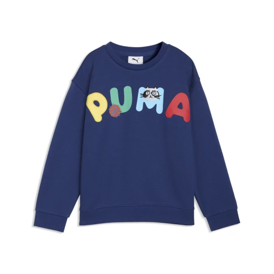 Zdjęcie produktu PUMA DzieciÄ™ca bluza o luÅºnym kroju Sporty Cats, Akcesoria, Niebieski
