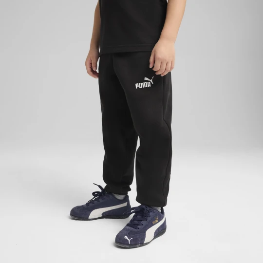 Zdjęcie produktu PUMA Dziecięce polarowe spodnie dresowe ESS z logo No. 1, Odzież, Czarny