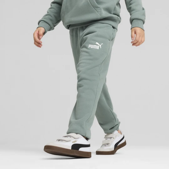 Zdjęcie produktu PUMA DzieciÄ™ce polarowe spodnie dresowe ESS z logo No. 1, OdzieÅ¼, Zielony