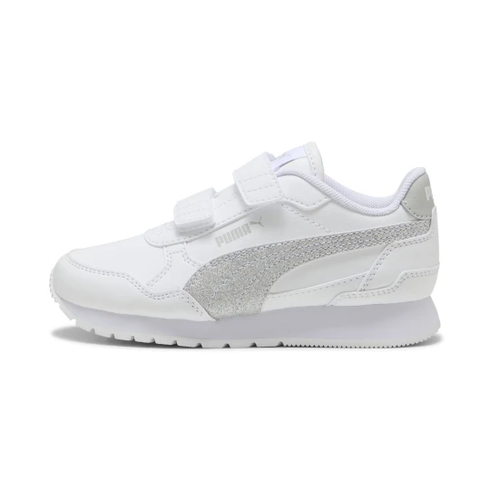 Zdjęcie produktu PUMA DzieciÄ™ce sneakersy ST Runner v4 Glitter, Buty, BiaÅ‚y