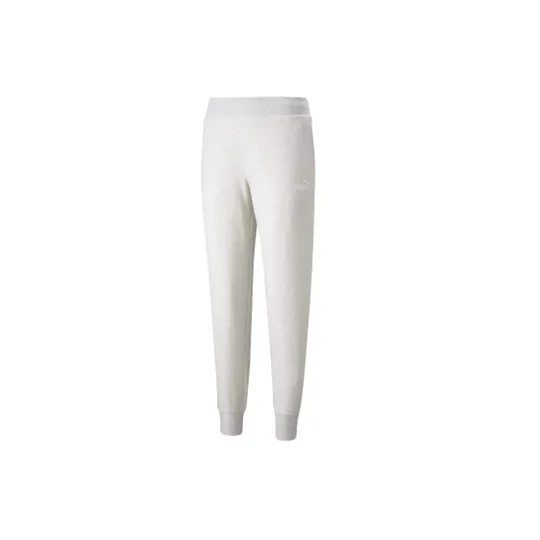 Zdjęcie produktu Puma Essential Logo Pants 586841-02, Damskie, Beżowe, spodnie, bawełna, rozmiar: L