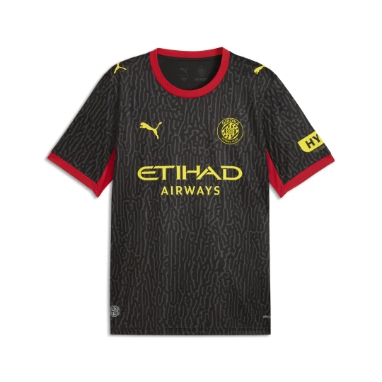 Zdjęcie produktu PUMA Girona F.C. Młodzieżowa koszulka wyjazdowa Girona F.C. 26 / 27, Odzież, Czarny
