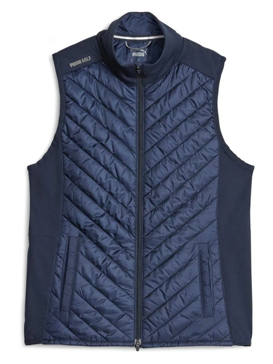 Zdjęcie produktu Puma Kamizelka pikowana "Frost" w kolorze granatowym rozmiar: S