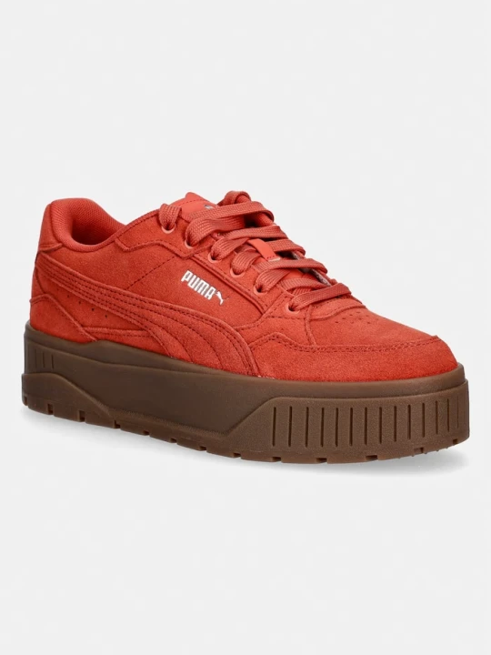 Zdjęcie produktu Puma Karmen II Idol sneakersy damskie zamszowe pomarańczowy