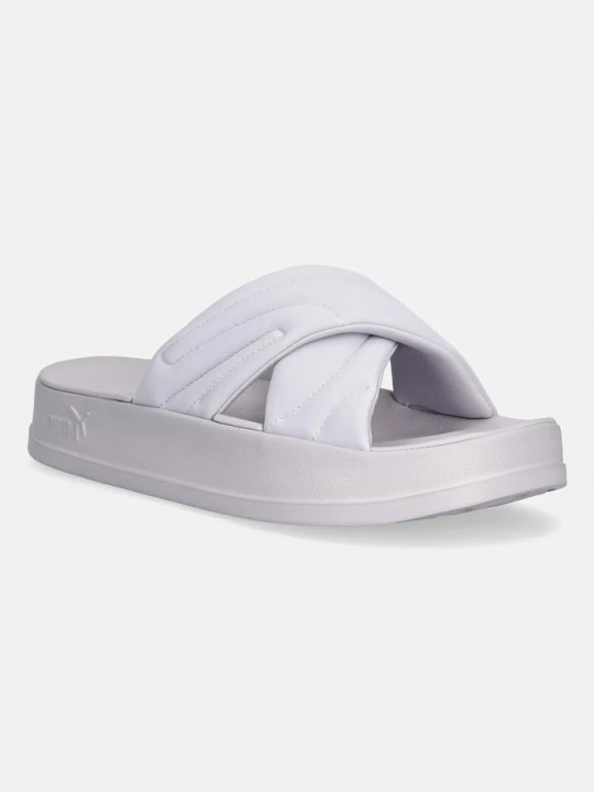 Zdjęcie produktu Puma klapki damskie Leadcat Platform fioletowy