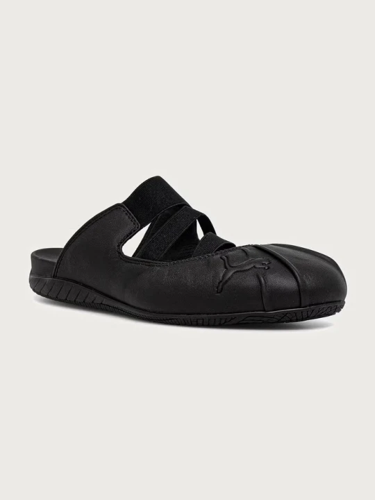 Zdjęcie produktu Puma klapki skórzane Speedcat Mule czarny