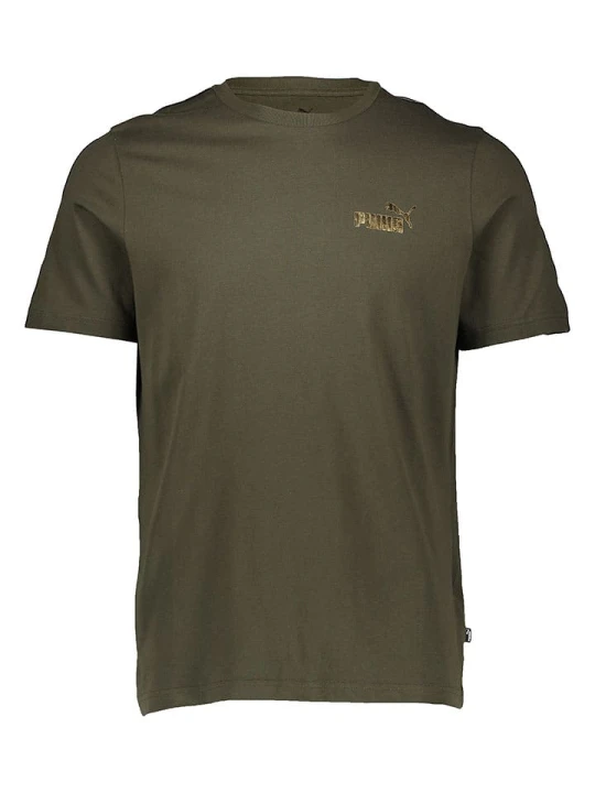 Zdjęcie produktu Puma Koszulka "Essential" w kolorze khaki rozmiar: M