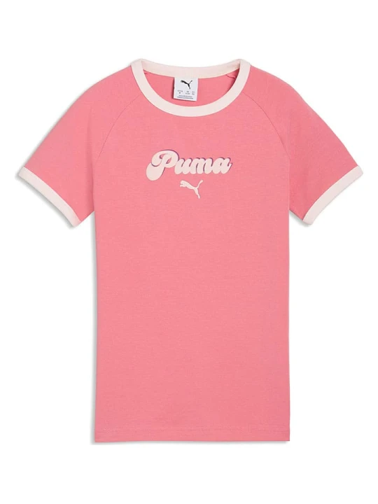 Zdjęcie produktu Puma Koszulka "Ringer " w kolorze jasnoróżowym rozmiar: 128