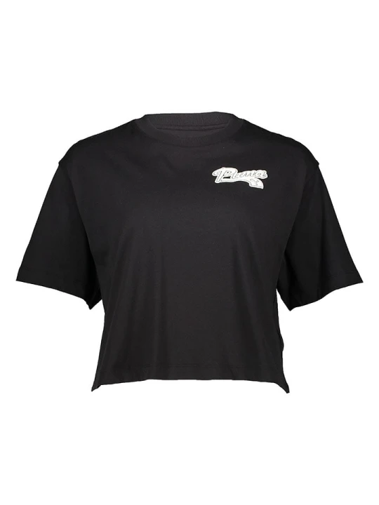 Zdjęcie produktu Puma Koszulka "Script" w kolorze czarnym rozmiar: L